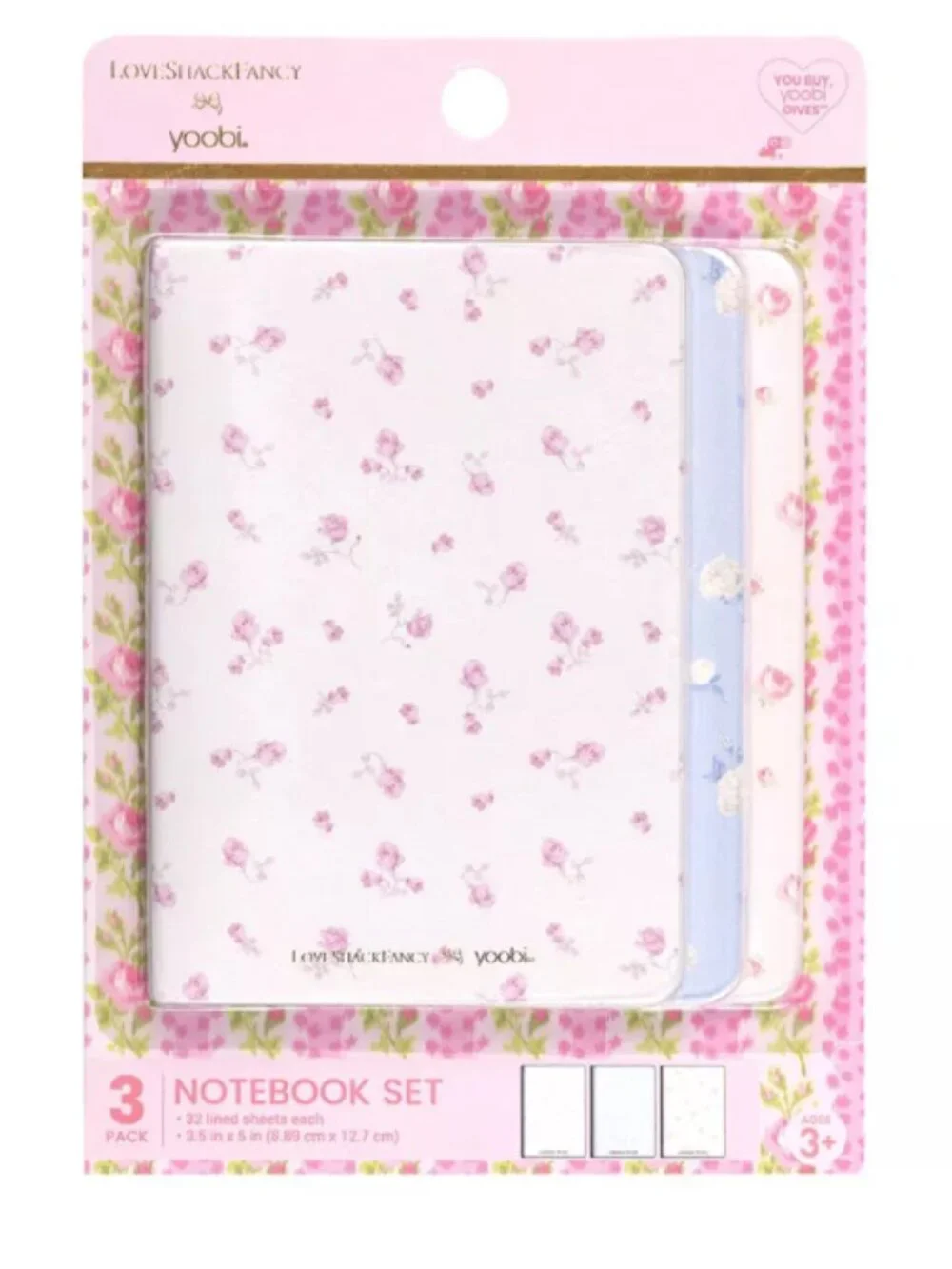 LoveShackFancy mini journals